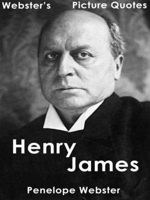 cover image of Webster's Henry James Picture Quotes